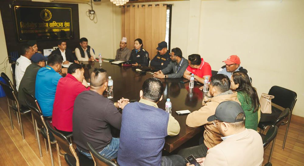 झापा गोल्डकप : जनप्रतिनिधि र सुरक्षा प्रमुखहरुसँग अन्तरक्रिया