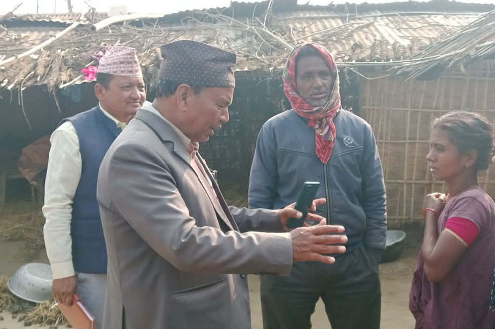 झापा ३ मा १२ वर्षपछि खोलो फर्काउने दाउमा एमाले उम्मेदवार हरिबहादुर राजवंशी