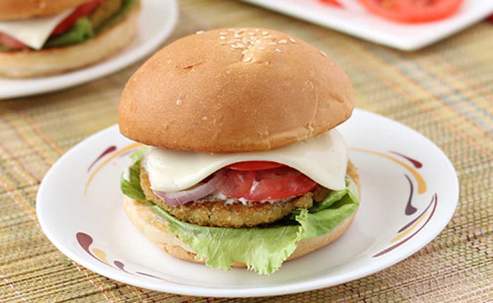 हट्यो बर्गर र र्यापबाट टमाटर