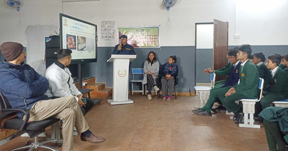 लागुऔषध दुर्व्यसनविरुद्ध लायन्स क्लब अफ कनकाईको सचेतना