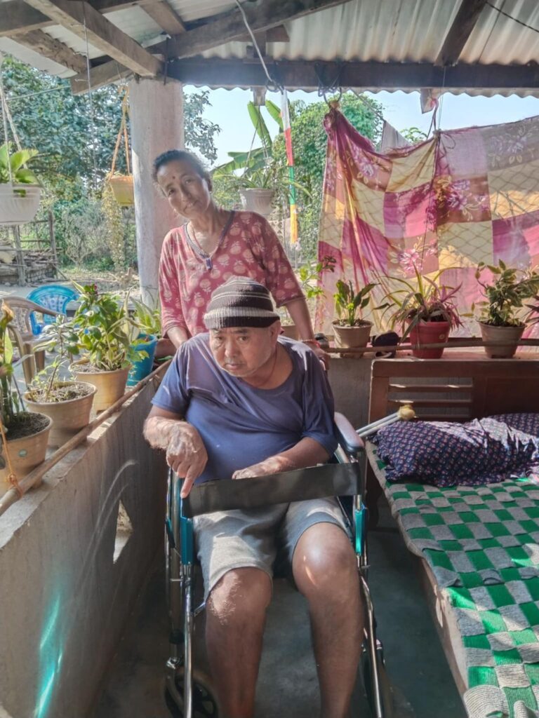 साथी ‘सुखमा पनि, दुःखमा पनि’द्वारा कचनकवलका दुई जनालाई ह्वील चियर