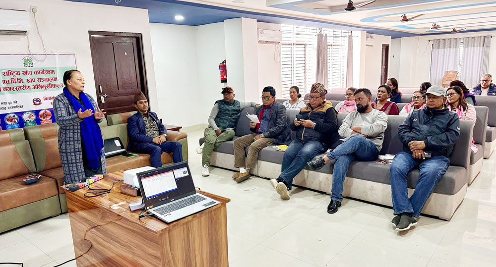 बिर्तामोडमा १५ सय बढीलाई एचपिभी खोप लगाइने