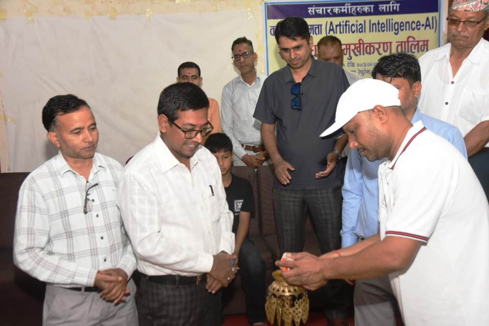 नेपालगञ्ज उपमहानगरले १५ लाखको पत्रकार कल्याणकारी कोष स्थापना गर्दै