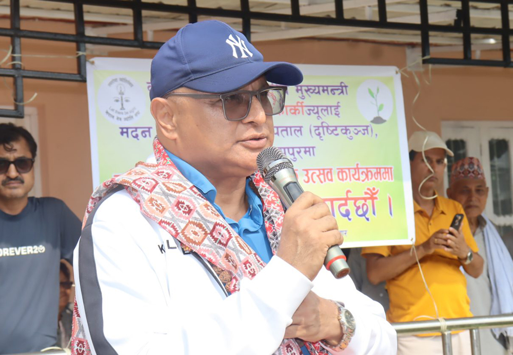 मरणोपरान्त आँखा दानमार्फत एक हजार दृष्टिविहीनलाई दृष्टि दिने अभियानः मुख्यमन्त्री कार्की